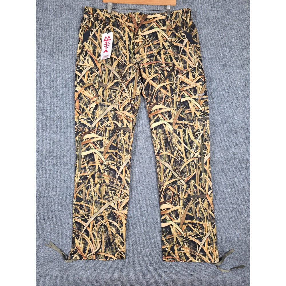 Bassdash Mens Camouflage Hunting Pants Water‎ Resistant Stretch Size 40x34
